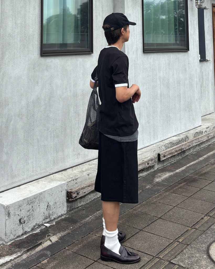 カジュアル 黒 コットンパンツ シアーコットン・ワイドパンツ/40代50代からのレディース