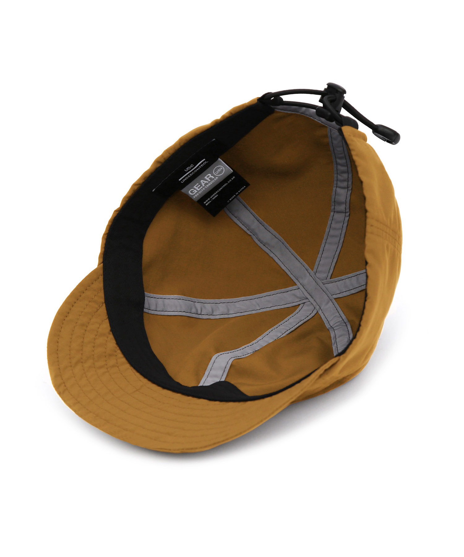 キャップ URH URH C 001 SUPPLEX DE URH - C - 001 - SUPPLEX - C PACK - MUSTARD(ナイロン