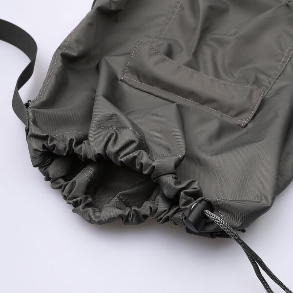 完売になる前に●HERNO●バッグ＆ネックドロストリング●ICE色 ED ROBERT JUDSON｜ドローストリング ネック パースdrawstring