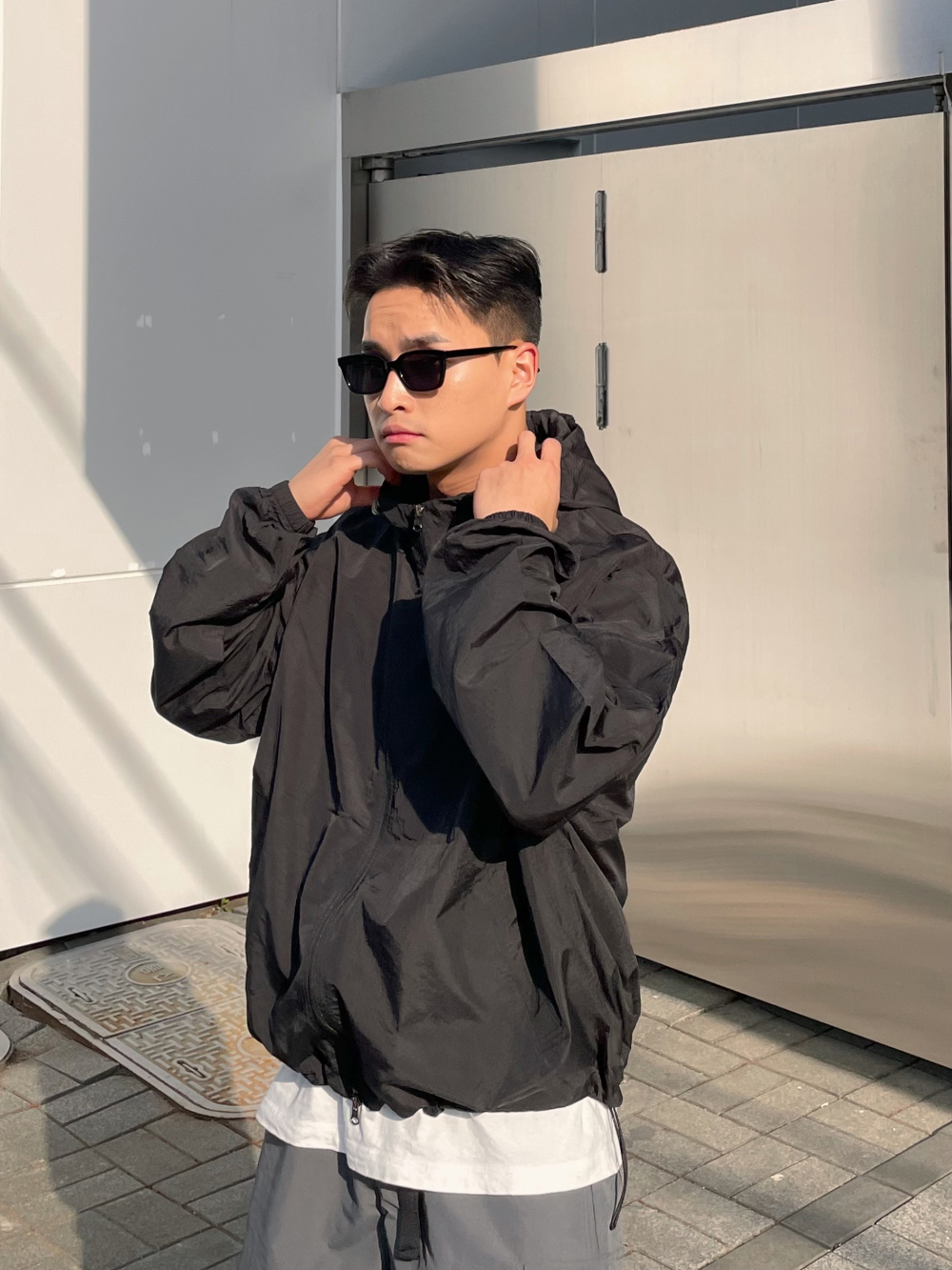 ゴープコアフード付きマウンテンパーカー | ファッション通販サイト NUGU