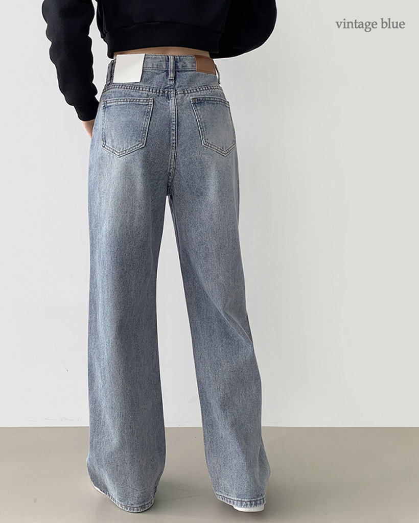 2xl/丈選択] セミワイドデイリーデニムパンツ | ファッション