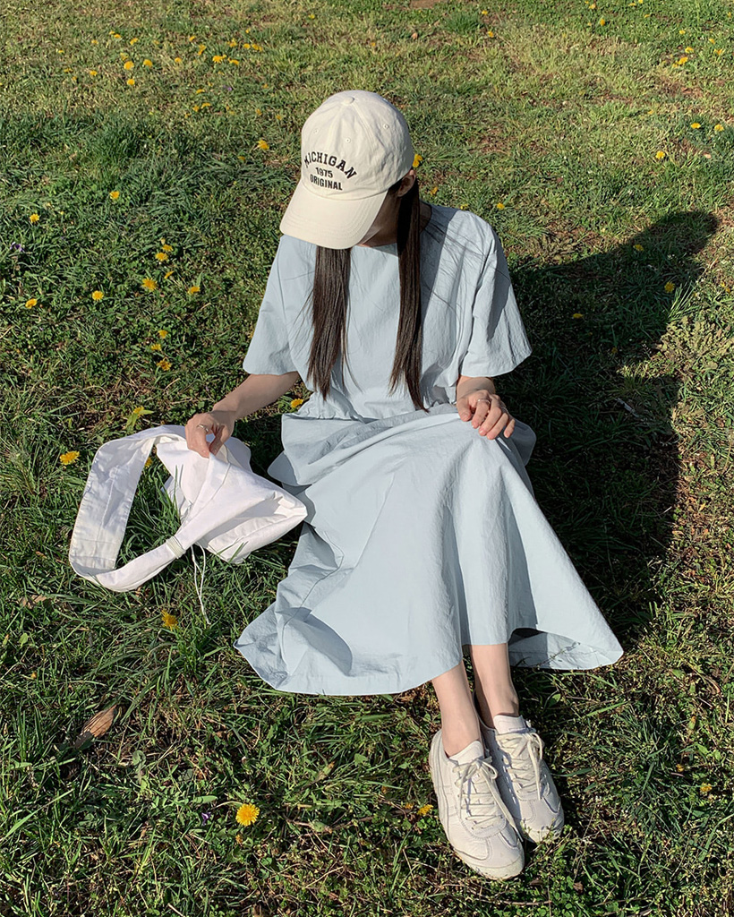 【オケージョン】[original]ストリングロングワンピース