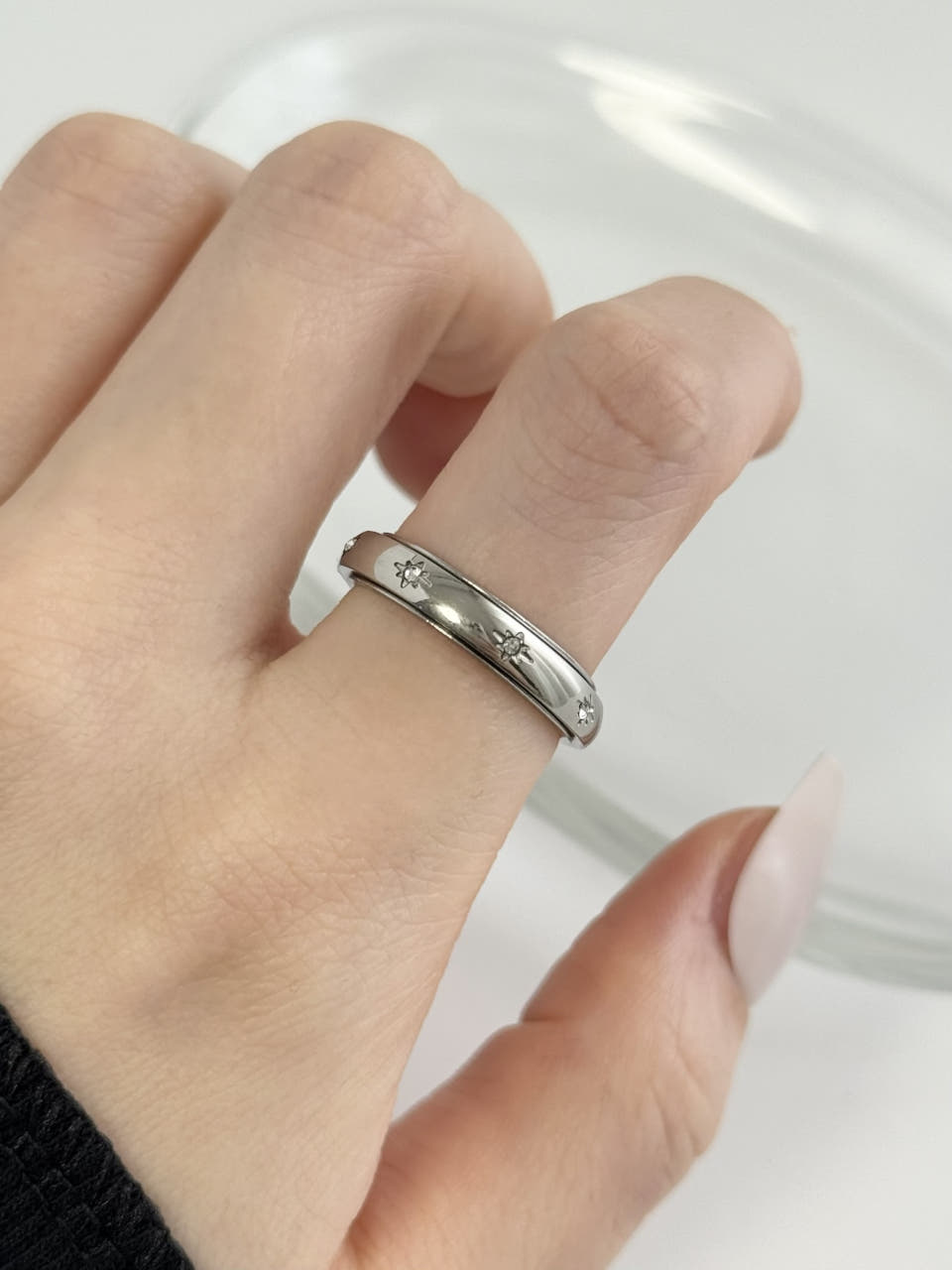 (サージカルスチール) デザイン リング