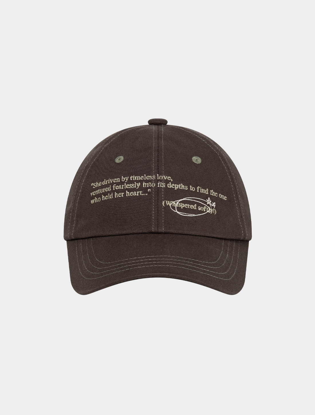 Timeless Love Ball Cap (Brown)