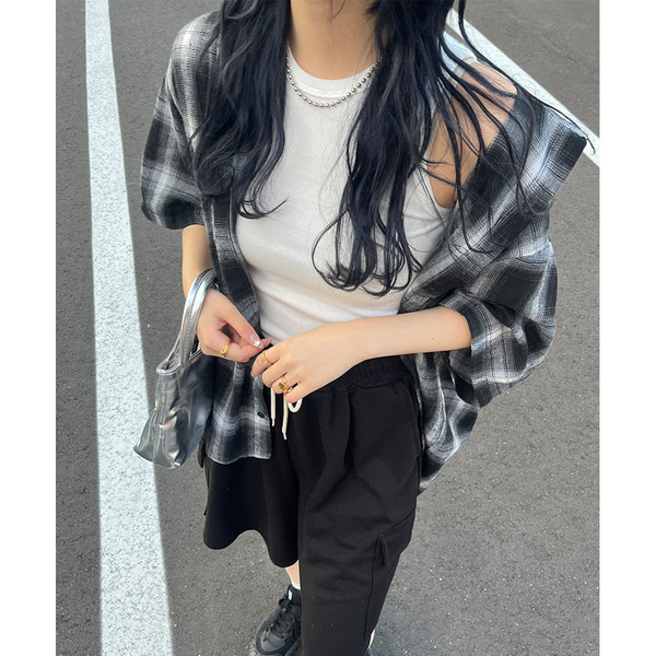 Tシャツ、マフラー等全5点セット ボーダー柄マフラー付きTシャツセット (2color) | ファッション通販