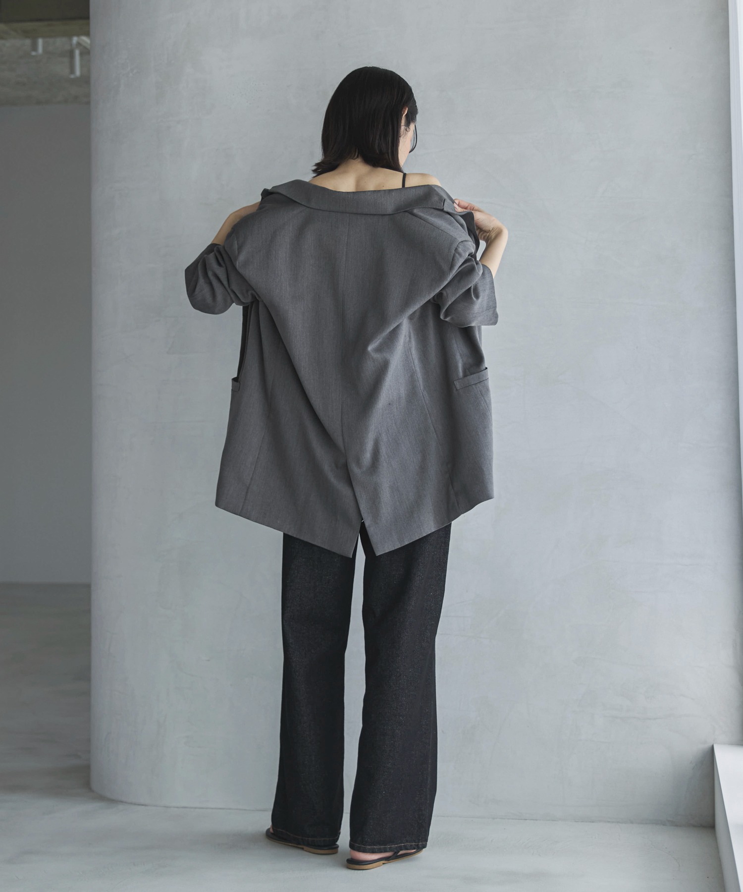 4size展開】ベーシックストレートデニム | ファッション通販サイト NUGU