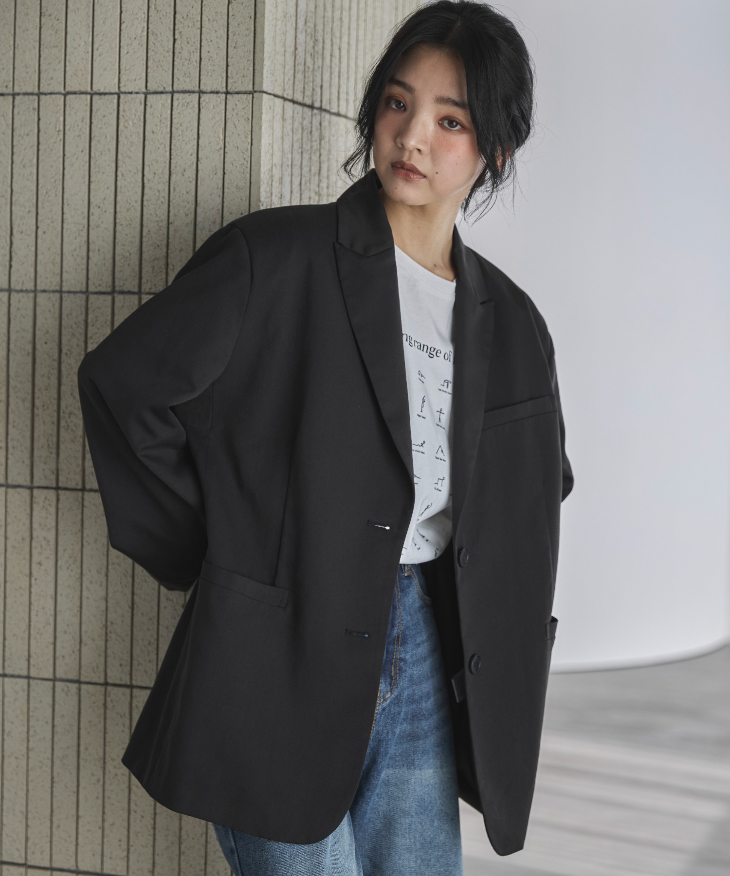 オーバーテーラードジャケット | ファッション通販サイト NUGU