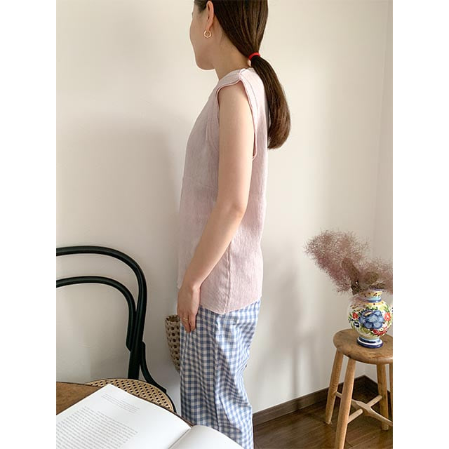 bubu round sleeveless | ファッション通販サイト NUGU