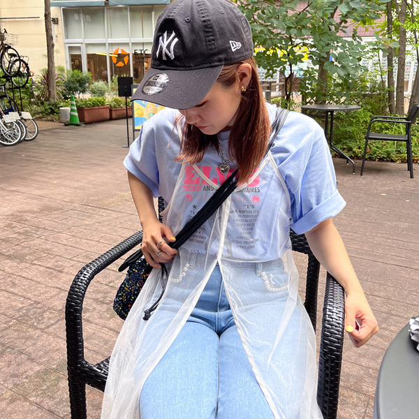 シースルーレイヤードキャミソールワンピース | ファッション