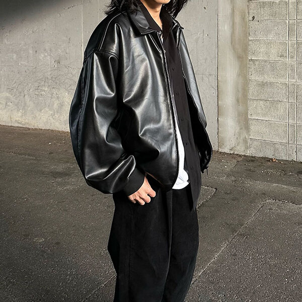 シングルレザーMA-1 | ファッション通販サイト NUGU