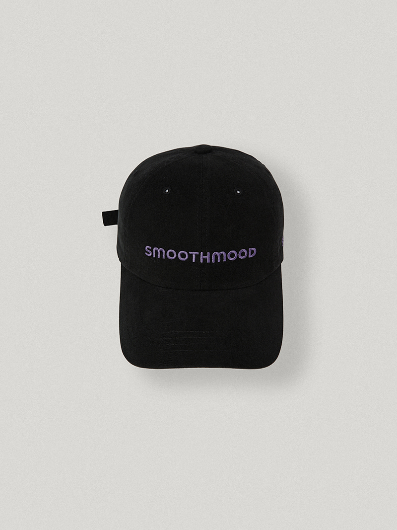 Black Bold Logo Ball Cap