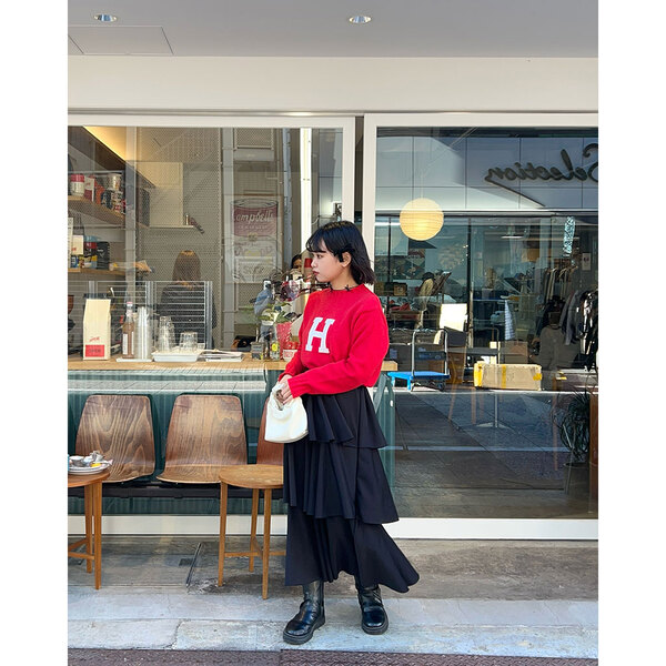 ティアードロングスカート | ファッション通販サイト NUGU