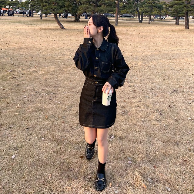 デニムミニドレス | ファッション通販サイト NUGU