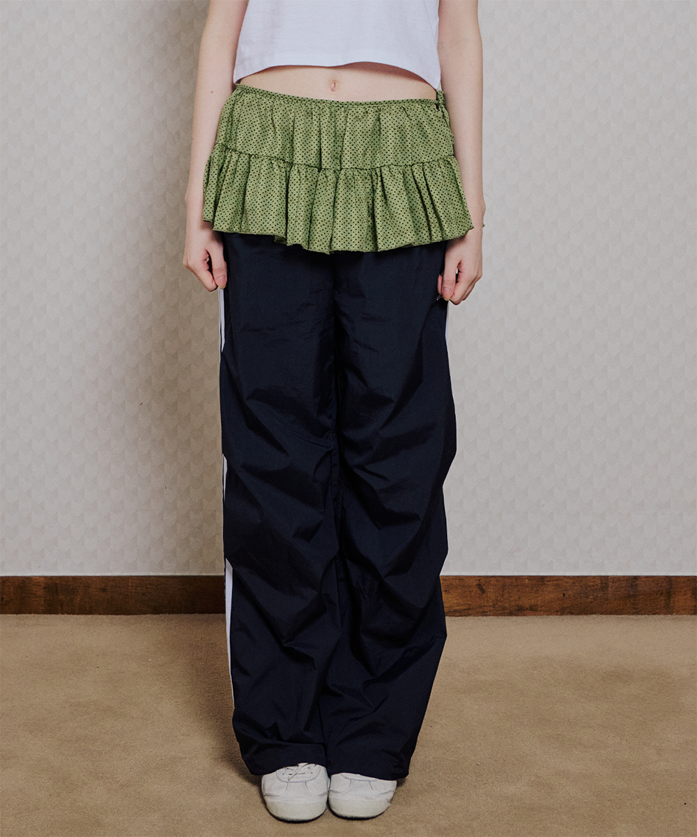 ★25SS新作★ITZAVIBE★RED CHECK LAYERED WRAP SHORT SKIRT カテゴリー | ファッション通販サイト NUGU