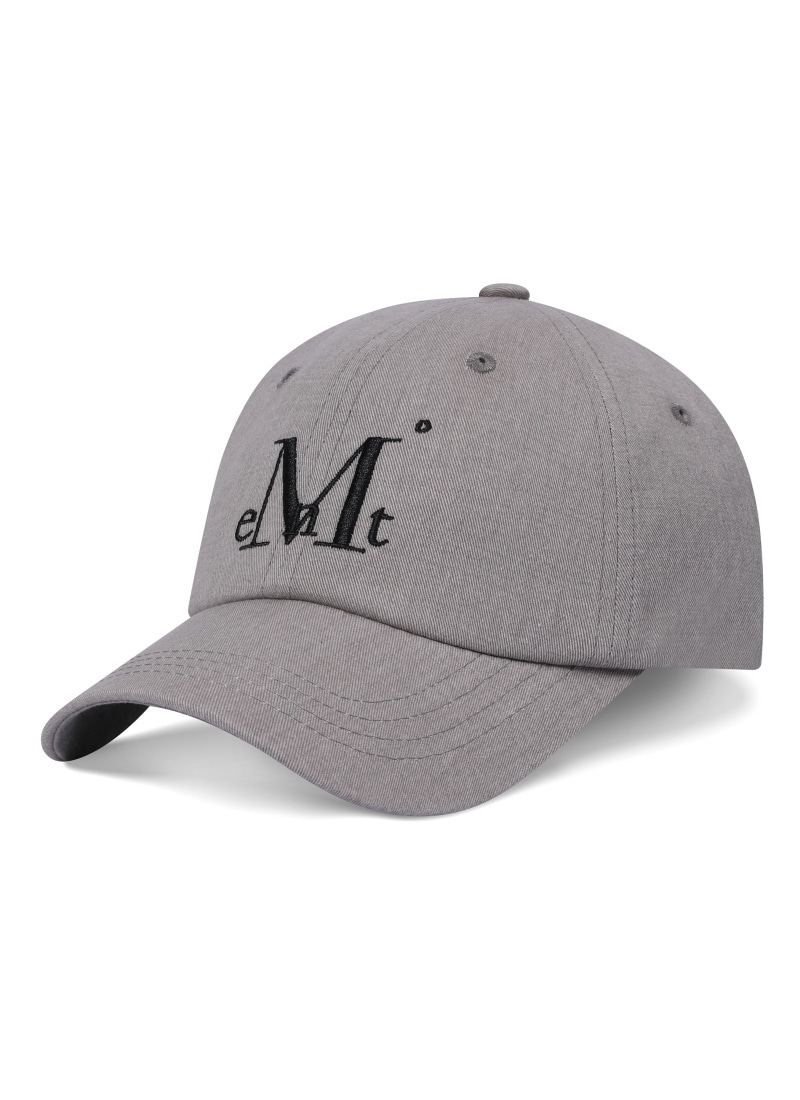 MUCENT SIGNATURE BALL CAP (Tin washing denim) キャップ