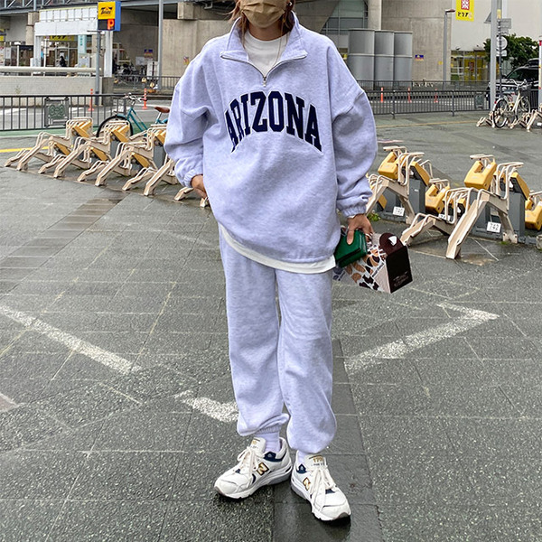 ARIZONAハーフジップスウェット | ファッション通販サイト NUGU