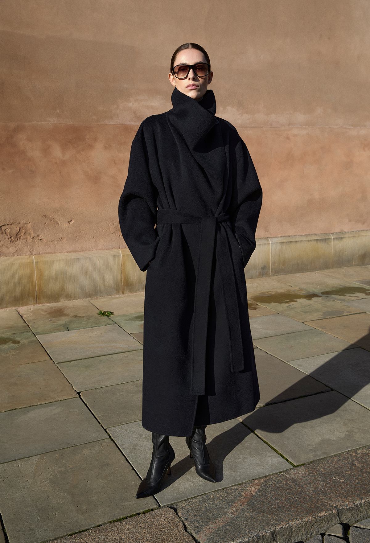 新品タグ付❣️ORR オル 韓国 ロングジャケット　コート　ウール　S　ブラック ORR / オル | ファッション通販サイト NUGU