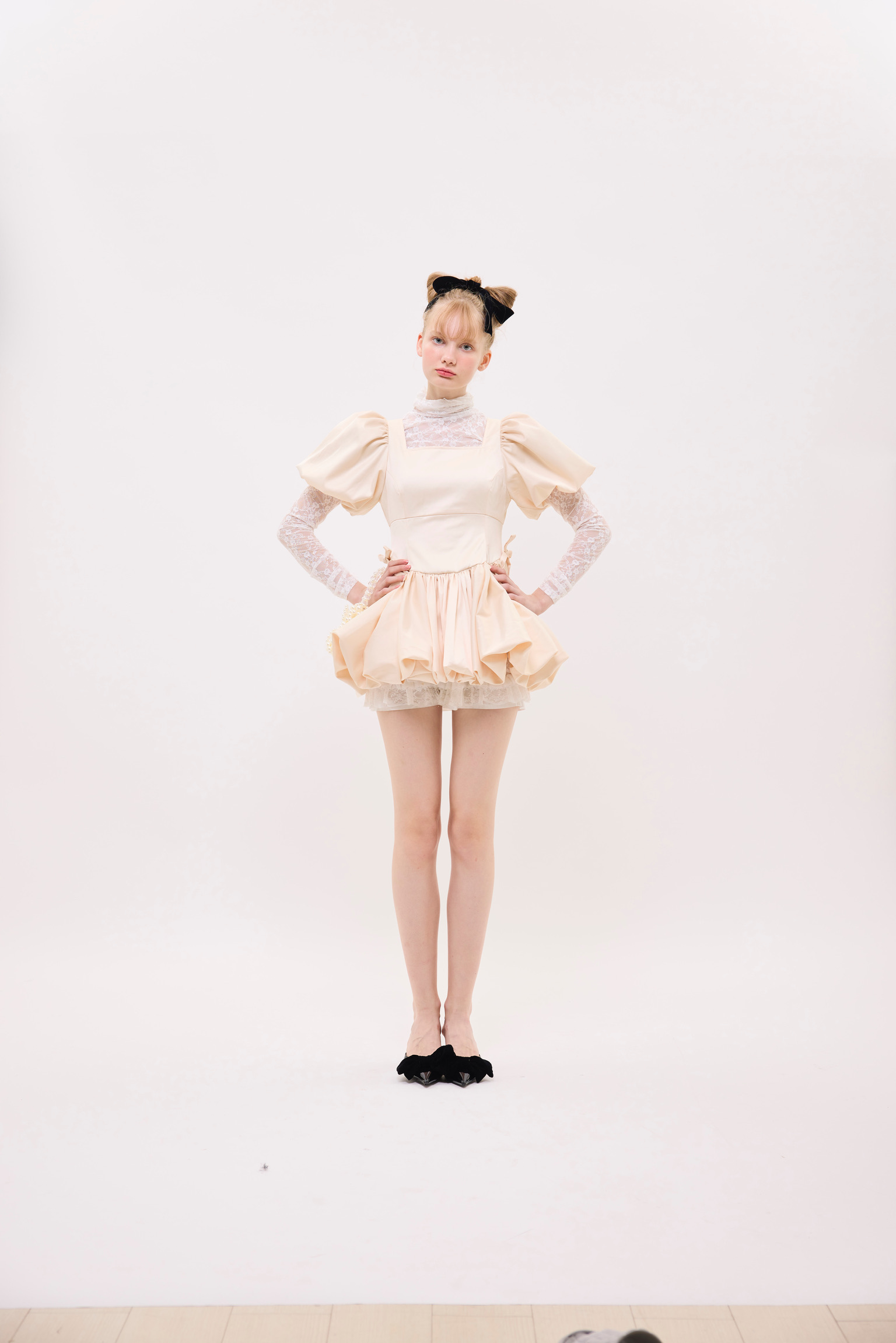 ワンピース puff sleeve ballon mini one piece ワンピース puff sleeve ballon mini one piece puff sleeve ballon