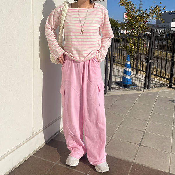 kolor カラー カーゴパンツ ピンクカモ サイズ1 カラフルカーゴパンツ | ファッション通販サイト NUGU