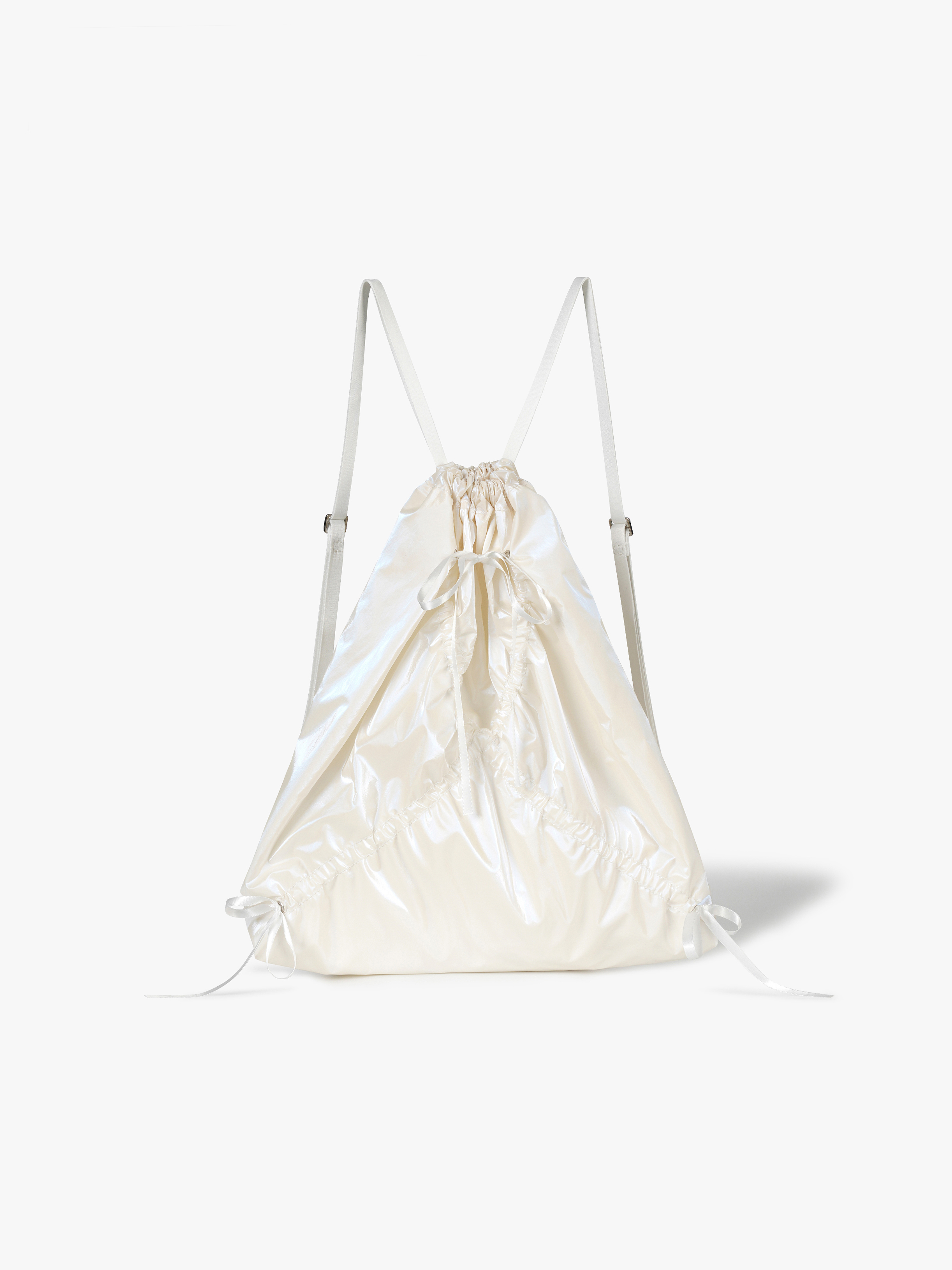 ★ILLIGO★ Nylon lace up gym sack cream 5010268123 AMES GYM SACK CREAM | ファッション通販サイト NUGU