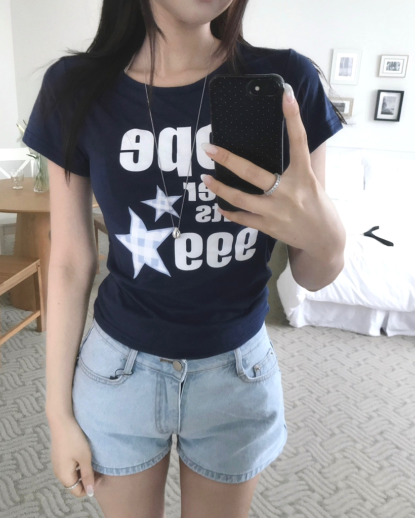 999 STAR TEE (2color) | ファッション通販サイト NUGU