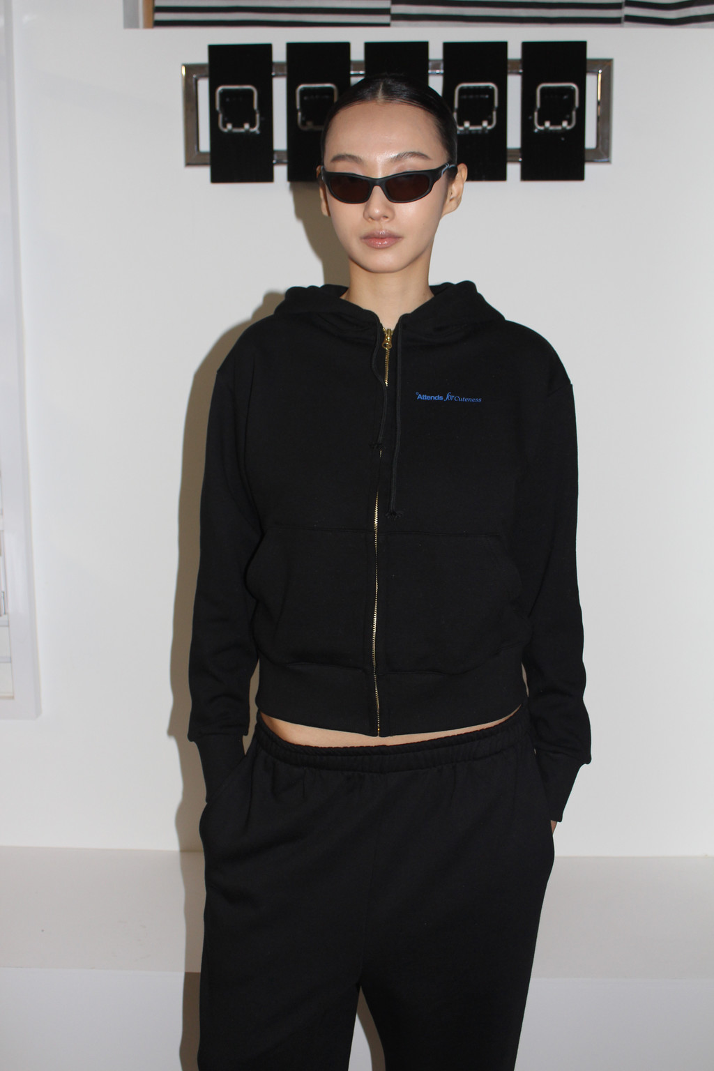 Attends for hoodie (Black) フーディー　スウェット Attends for hoodie(black) | ファッション通販サイト NUGU