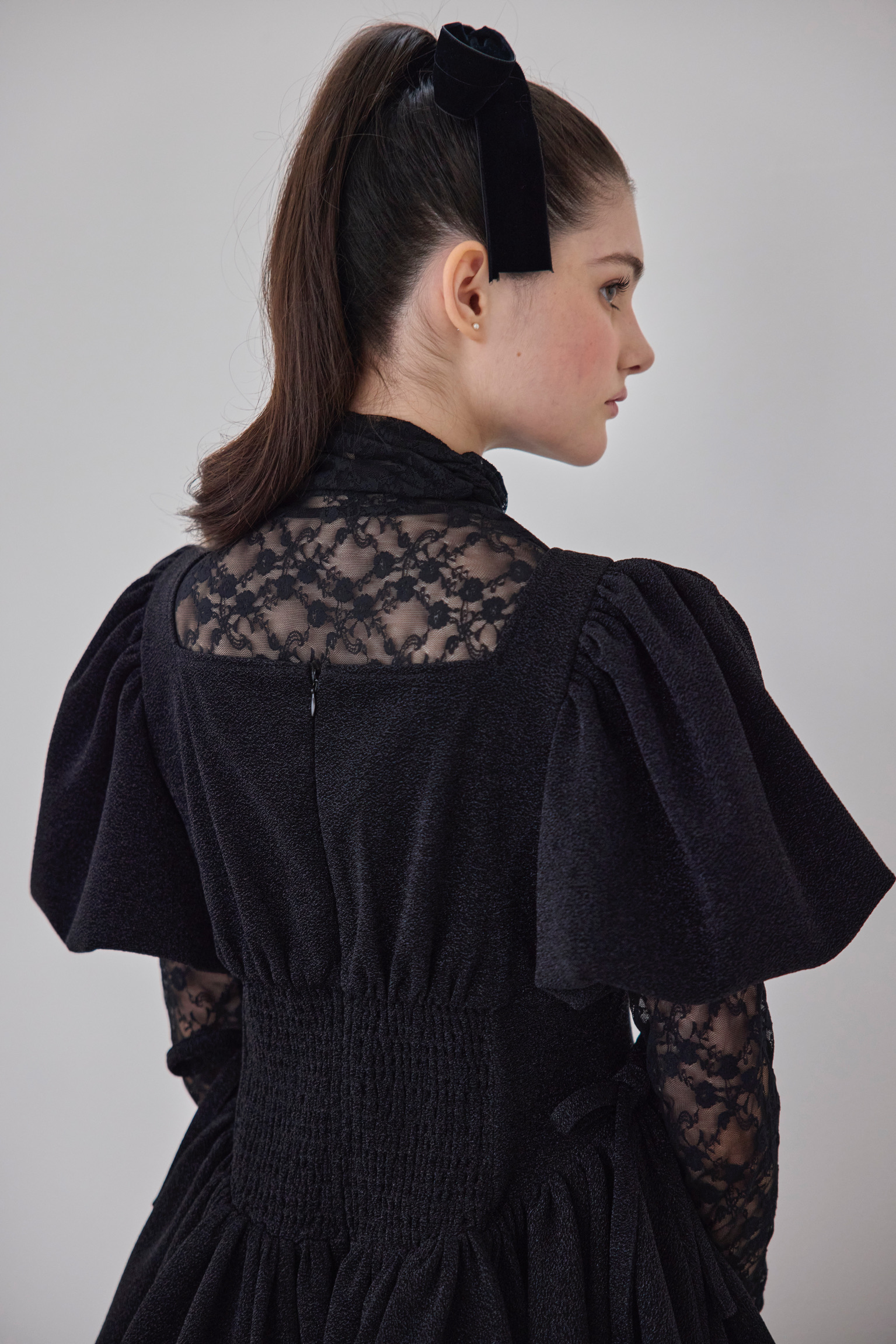 ワンピース AJISAI mini frill puff OP 2025新作♡ロージーモンスター♡アジサイミニフリルパフワンピ