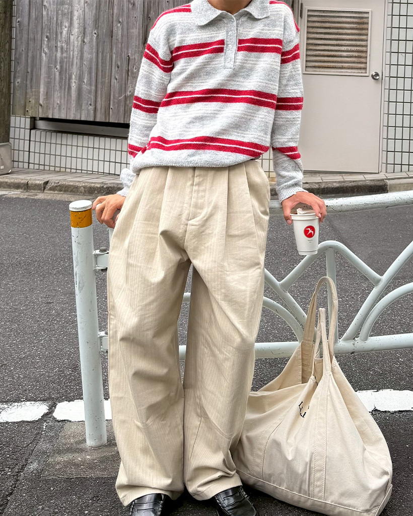 Supreme イエロー ストライプ ニット M Supreme イエロー ストライプ ニット M