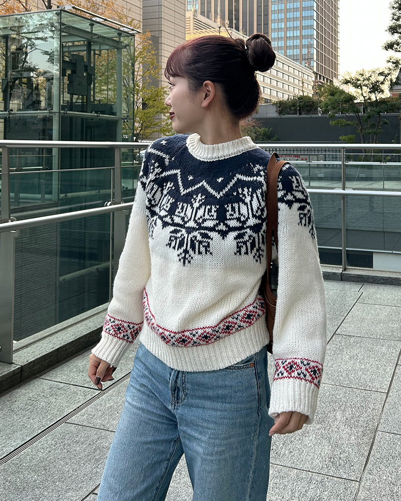 スノーノルディックニット | ファッション通販サイト NUGU