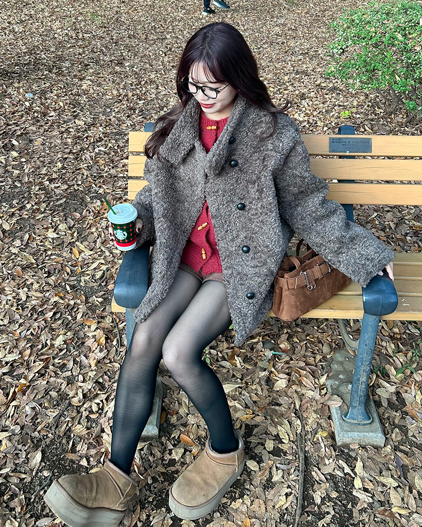 ボアハーフコート | ファッション通販サイト NUGU