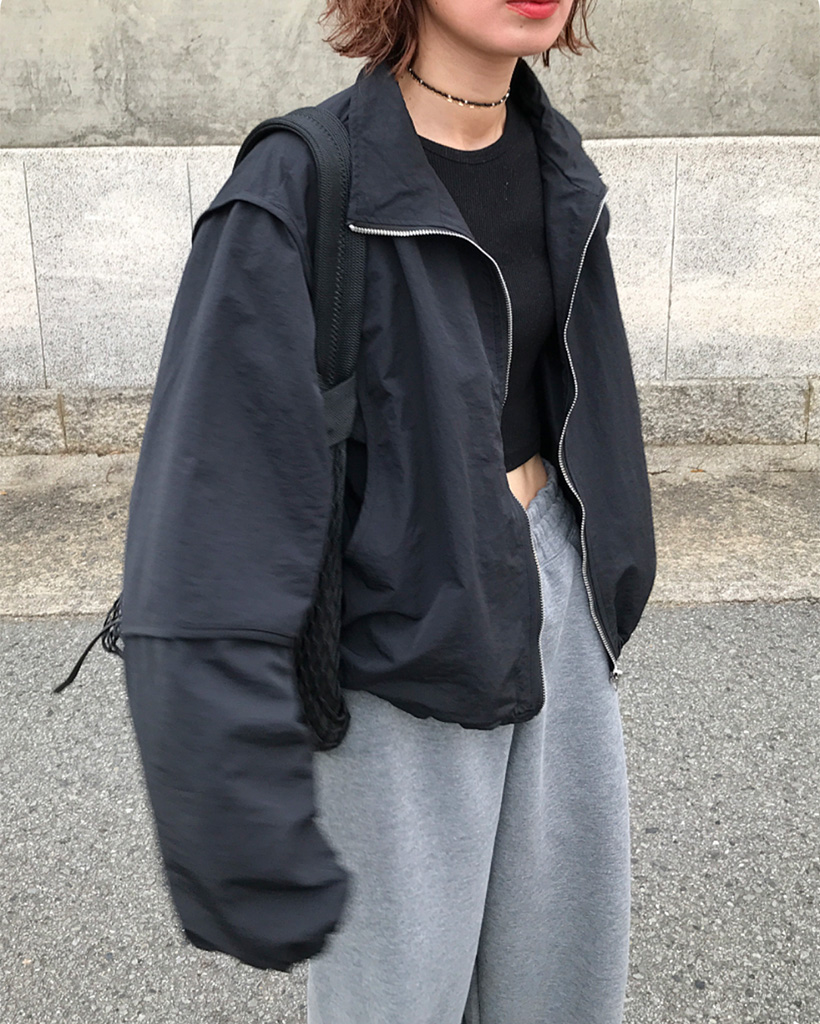 カラージップアップジャケット | ファッション通販サイト NUGU