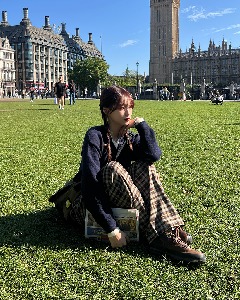 レイヤードVネックニット | ファッション通販サイト NUGU