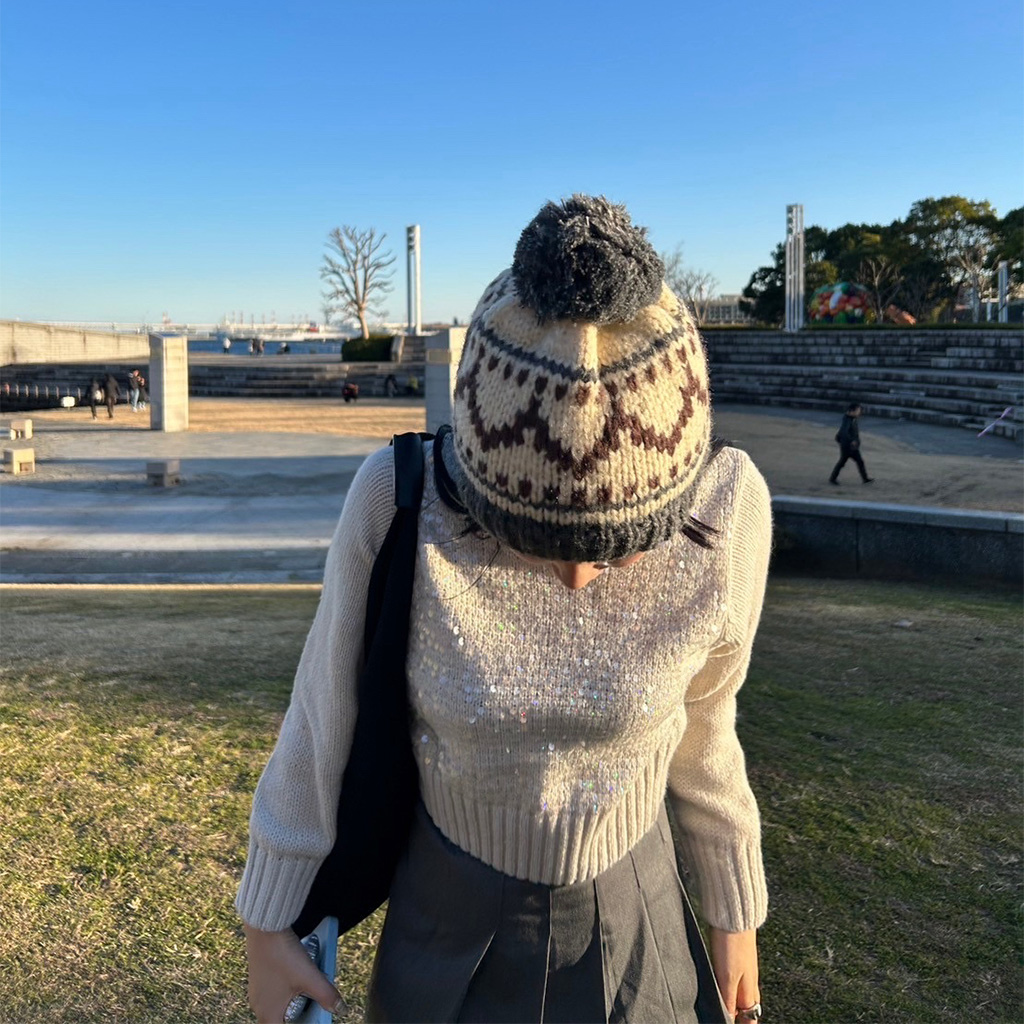 ポンポンビーニー | ファッション通販サイト NUGU