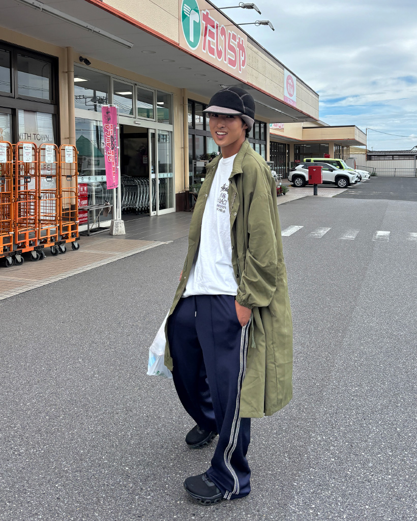 ユニセックス) オーバーサイズロングフィールドコート