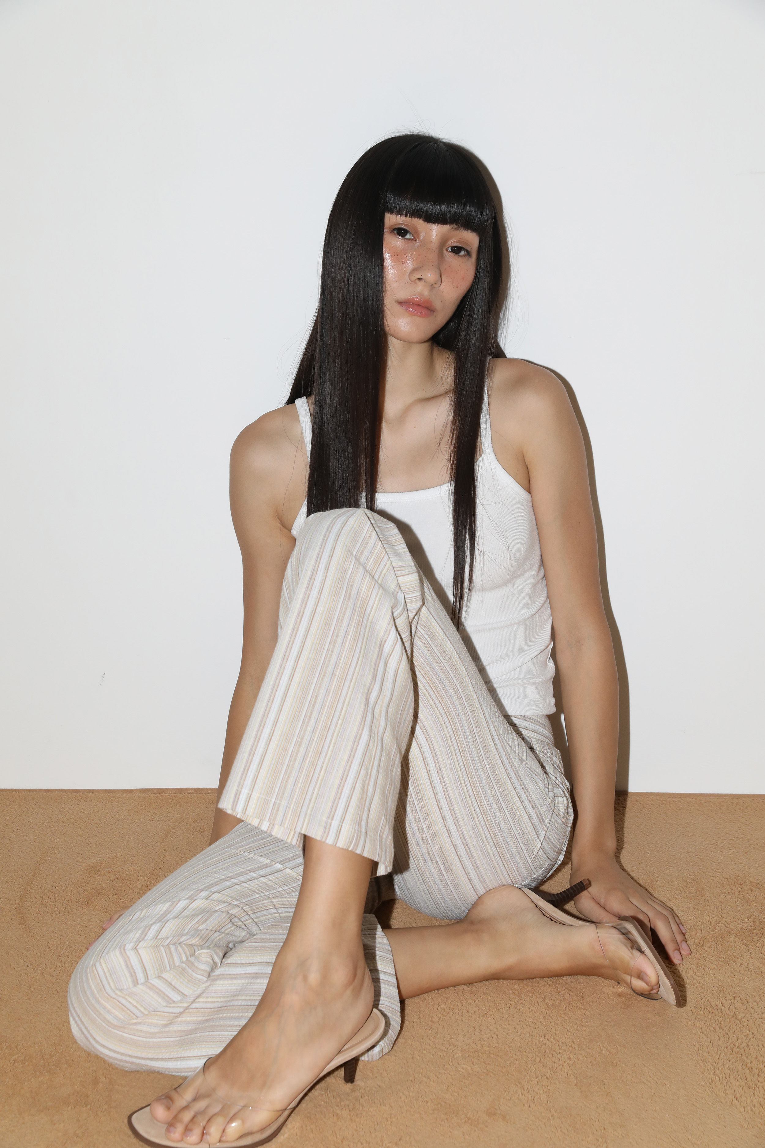 トップス rio@B&S Rio sleeveless (white) | ファッション通販サイト NUGU