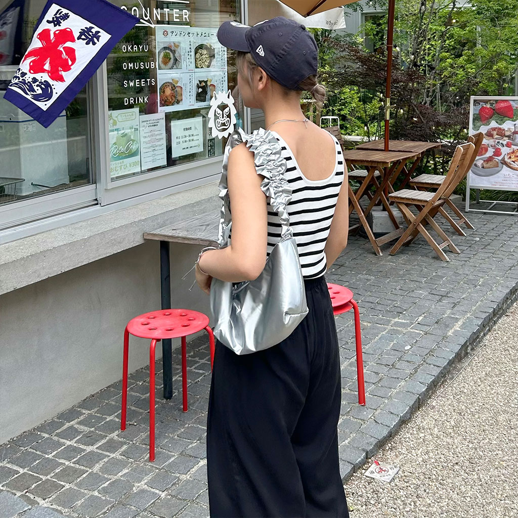 ボーダーノースリーブニット | ファッション通販サイト NUGU