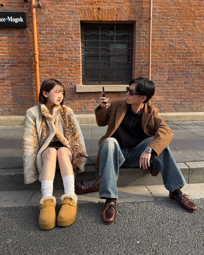 スノードットフェイクファージャケット | ファッション通販サイト NUGU