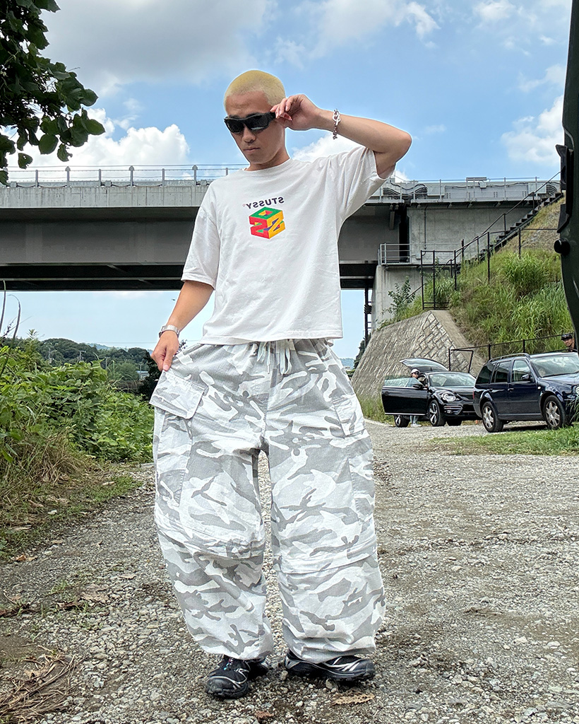 迷彩柄カーゴパンツ スノーボード用 メイサイカーゴパンツ[品番：NHGW0004954]｜non-hedge
