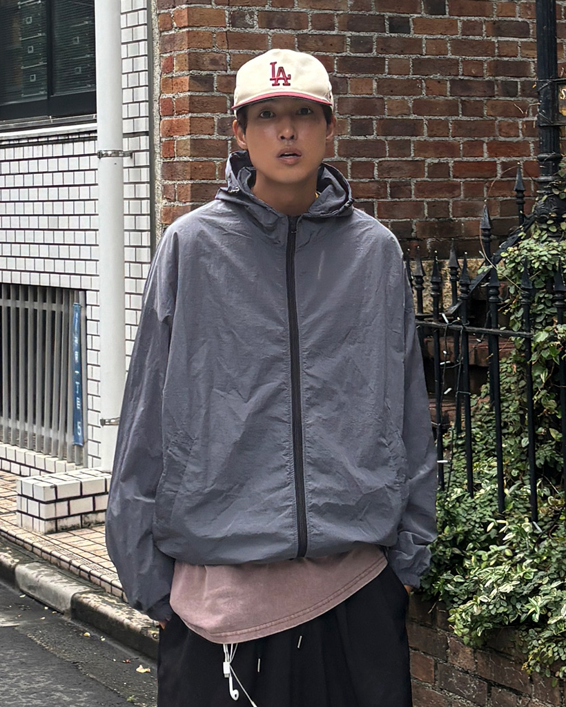 フーデッドウィンドブレーカー | ファッション通販サイト NUGU