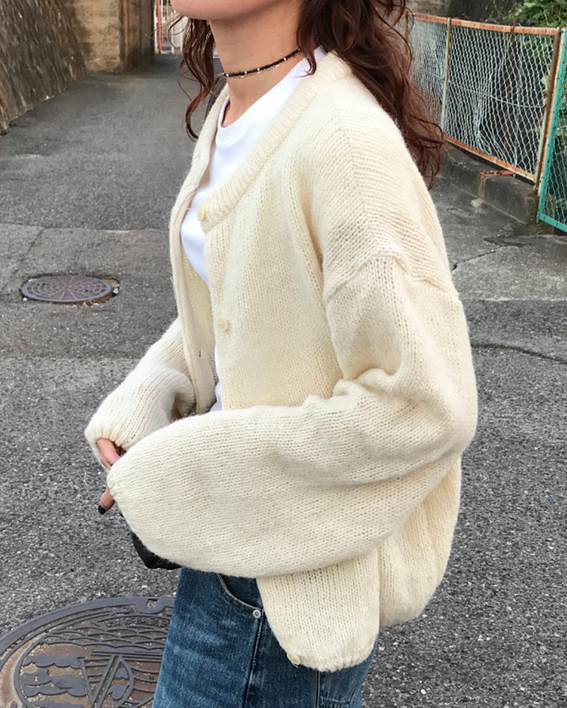 オルゲイユ ウールカーディガン Sサイズ ベージュ オルゲイユ ウールカーディガン Sサイズ ベージュ