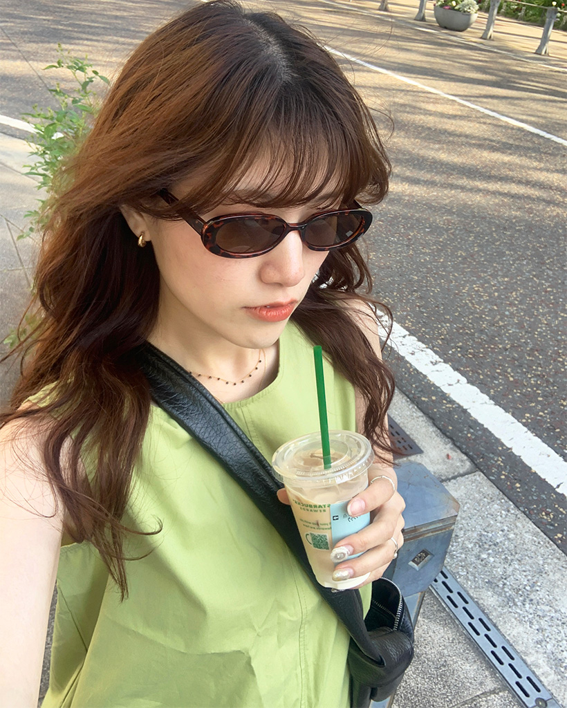 JANJAN サンドベージュS コーディネート詳細 | JINS MEGANE STYLE | JINS - 眼鏡（メガネ