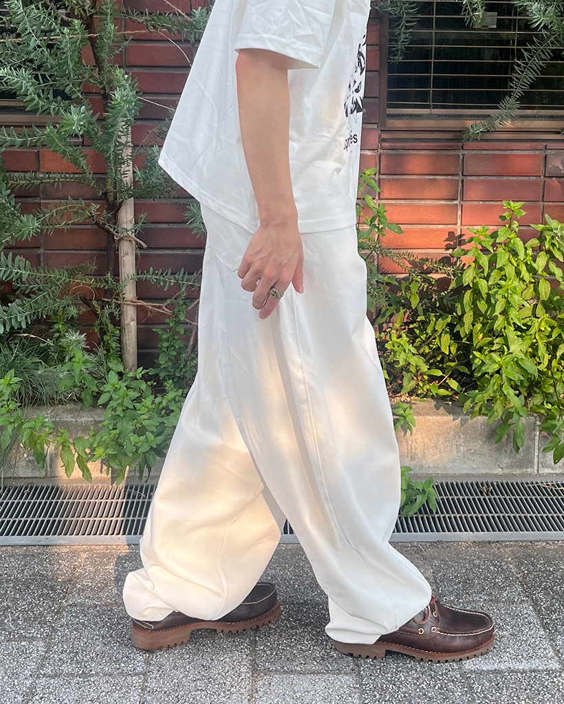 phlannel コットンパンツ　白 ZW COLLECTION COTTON PANTS - White | ZARA United States
