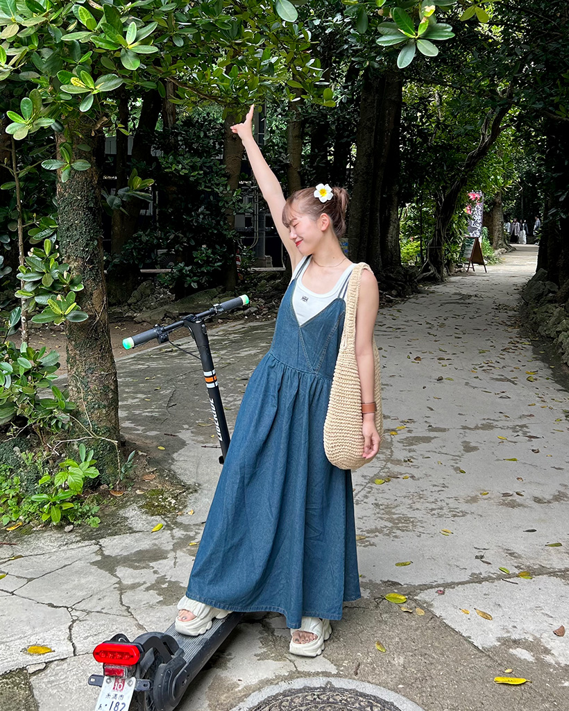 未使用タグ付♥定価38,800円 MOGA モガ デニム風ロングワンピース ビギ 未使用タグ付♥定価38,800円 MOGA モガ デニム風ロング