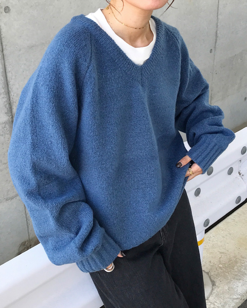 Vネックニット | ファッション通販サイト NUGU