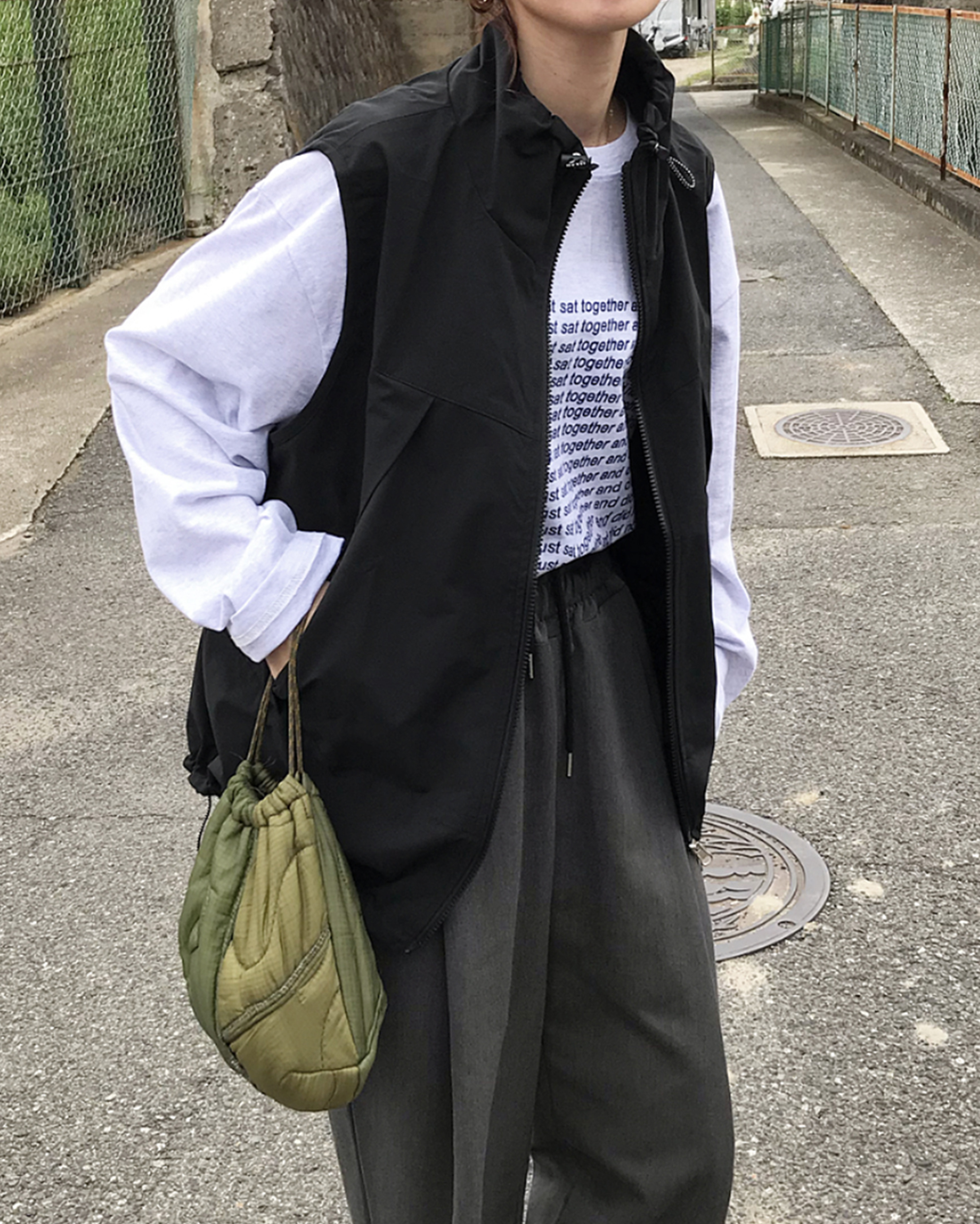 ORIGINAL) リバーシブルミリタリーベスト | ファッション通販サイト NUGU