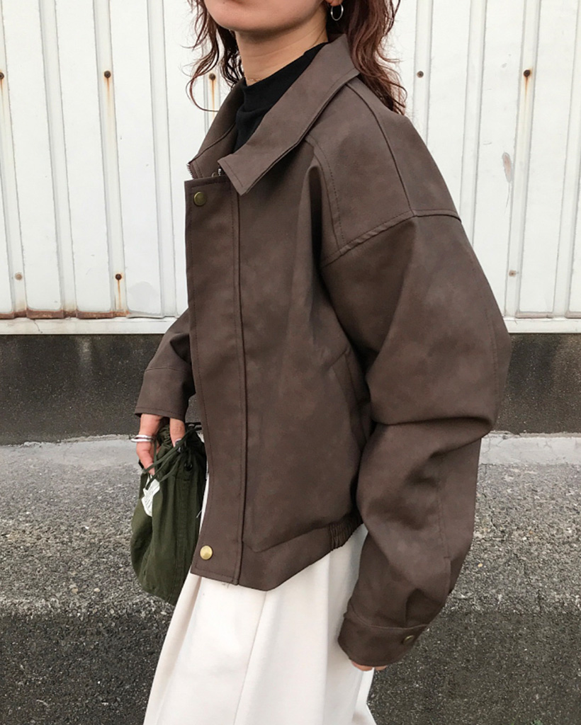 ダーマコレクション☆リアルレザー☆ゴートスエード ロングベスト☆ジレ☆未使用品 スエードレザージャケット | ファッション通販サイト NUGU
