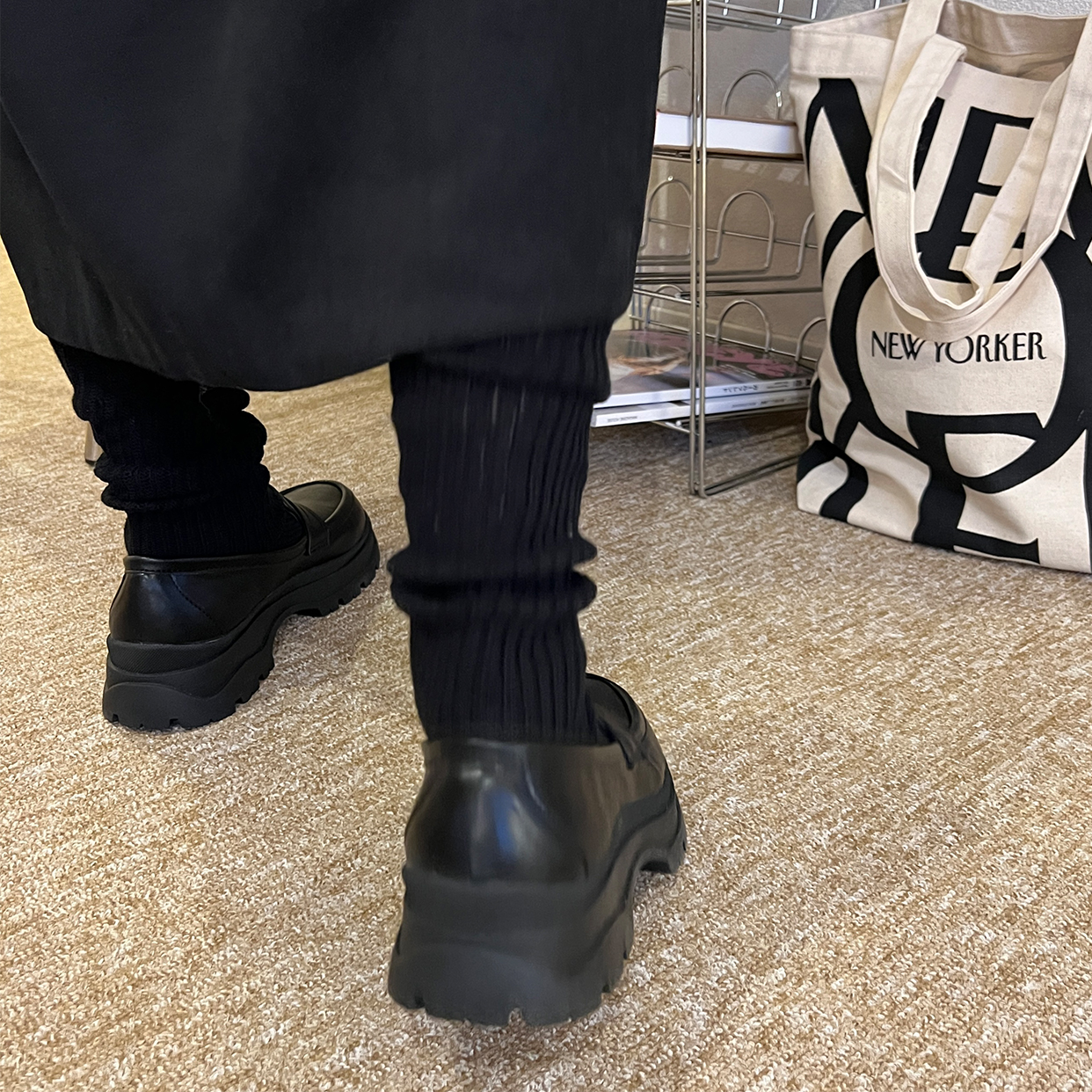 ルーズロングリブソックス | ファッション通販サイト NUGU