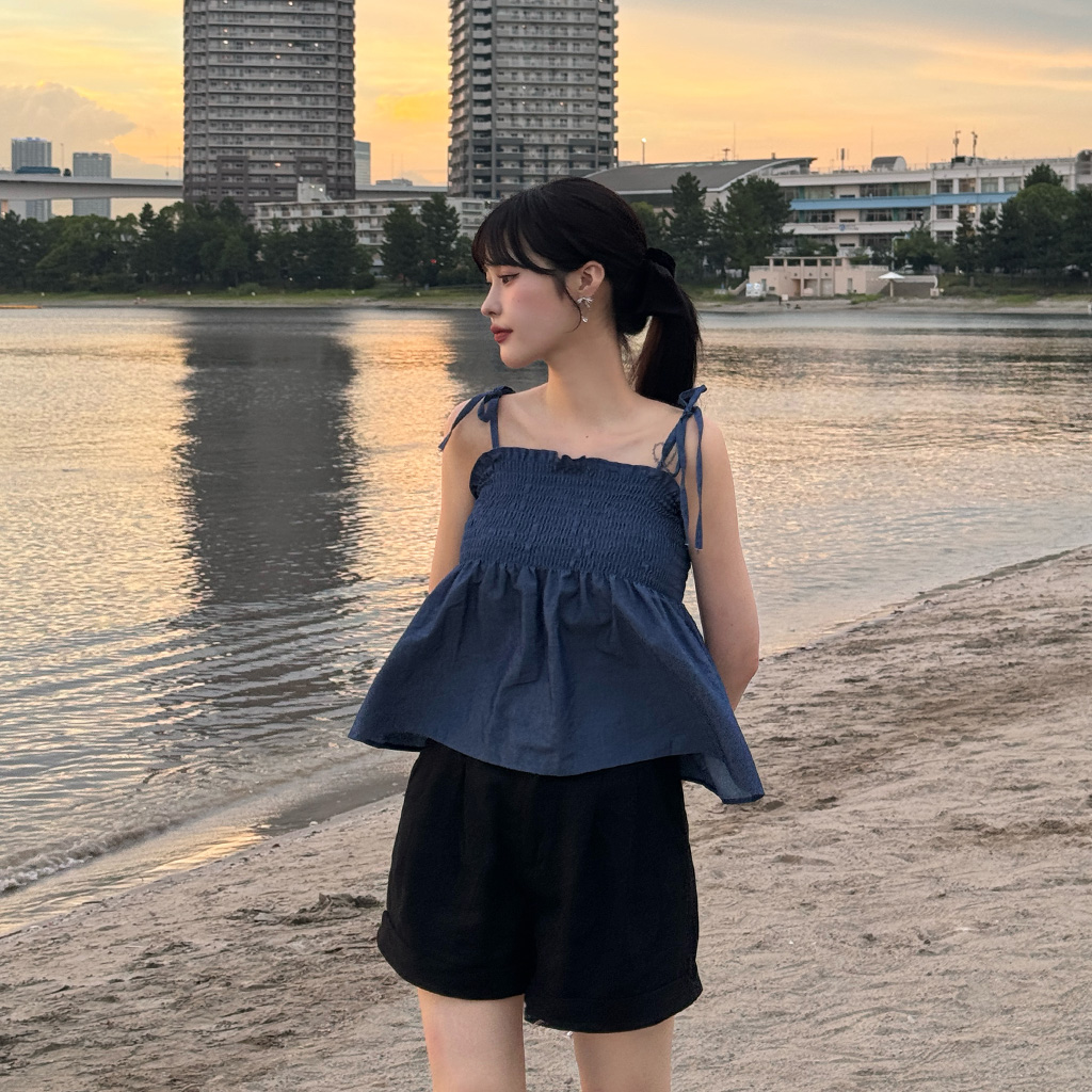 ロールアップショートパンツ | ファッション通販サイト NUGU
