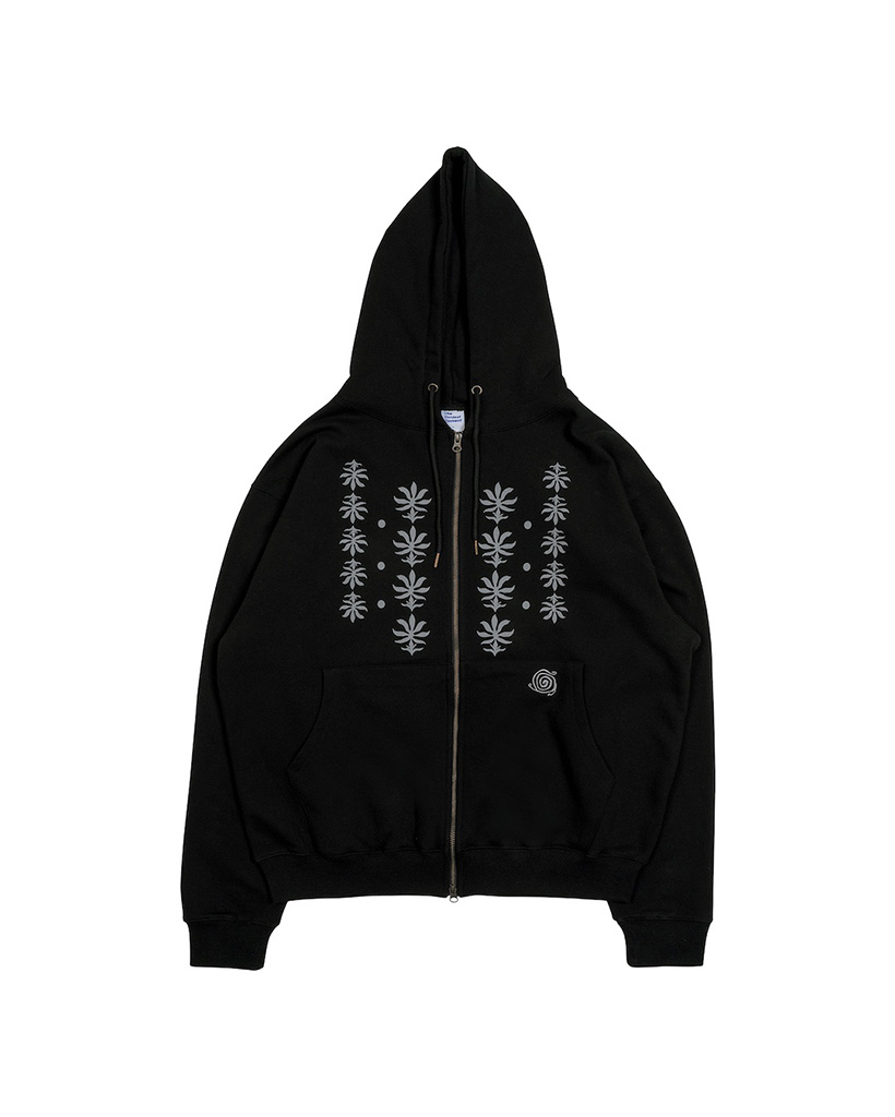 TCM ethnic hooded zip-up (black) | ファッション通販サイト NUGU