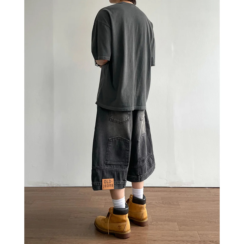 ハーフデニムパンツ-2C | ファッション通販サイト NUGU